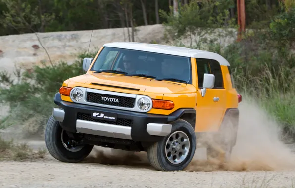 Япония, Австралия, Джип, Japan, Toyota, Car, Жёлтый, Auto