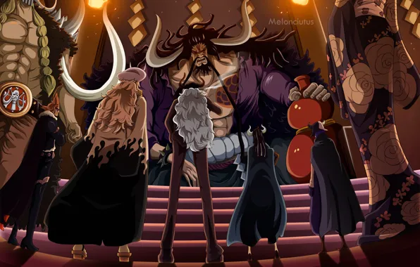 One Piece, Jack, X Drake, Kaido, Ulti, Who's Who, Sasaki, Black Maria