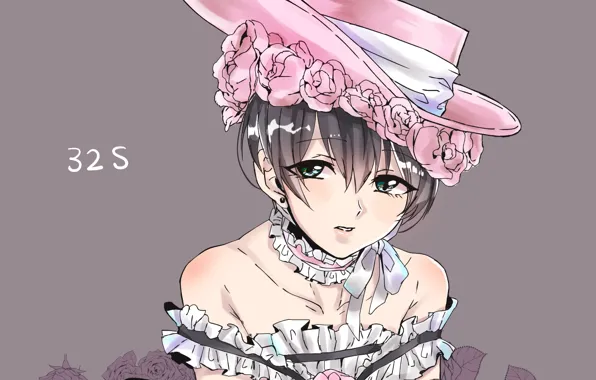 Ленты, шляпка, Nier Automata, YoRHa No 32 Type S, рзы