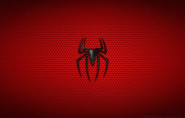 Logo, background, Spiderman