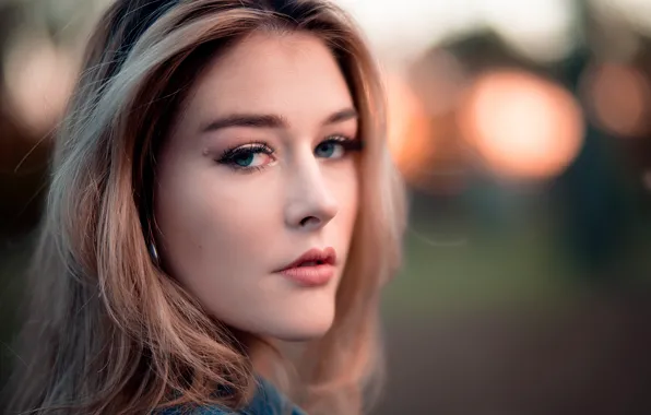 Картинка взгляд, лицо, фон, модель