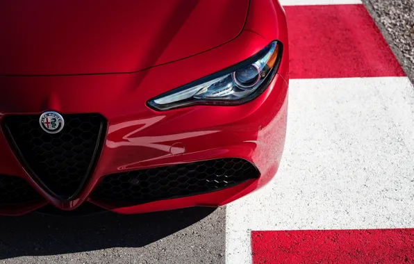 Фара, Alfa Romeo, 2018, кроссовер, Stelvio, Nero Edizione
