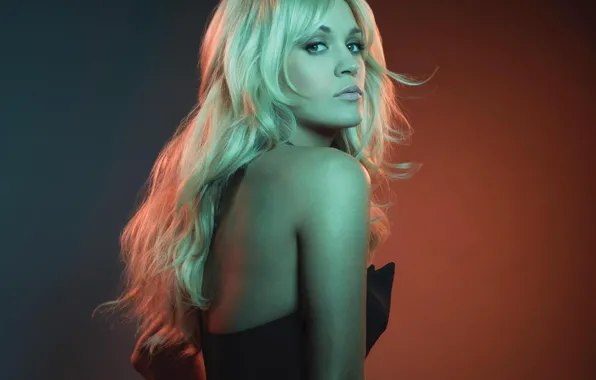 Взгляд, лицо, Carrie Underwood