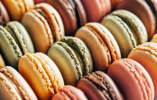Colors, macarons, quantity