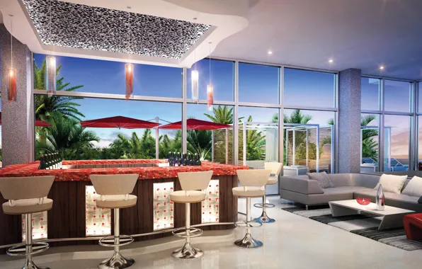 Miami, club, bar