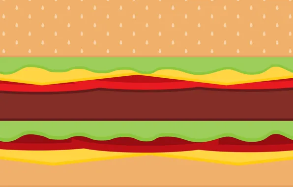 Картинка еда, minimalism, food, бургер, burger