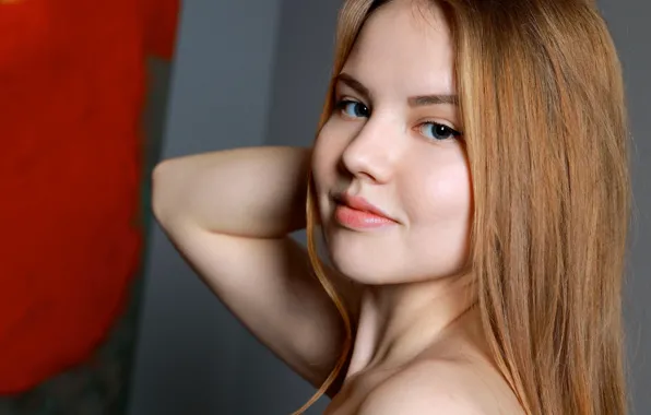 Картинка взгляд, лицо, модель, Kate Chase