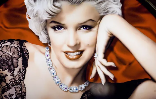 Картинка лицо, фон, модель, актриса, певица, мерлин монро, Marilyn Monroe