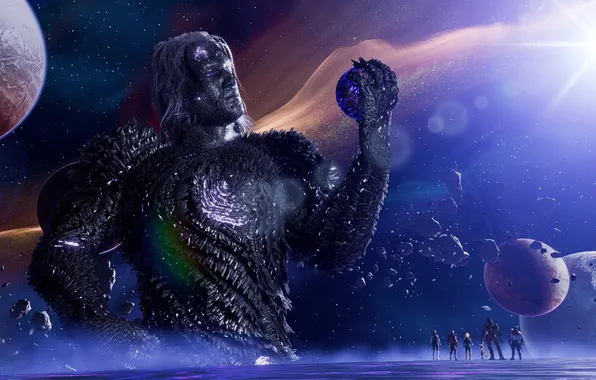 Space, Marvel, Void, Стражи Галактики, Marvel's Guardians of the Galaxy, Adam Warlock, Адам Варлок