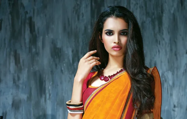 Украшения, брюнетка, woman, индианка, Bollywood, сари, indian brunette