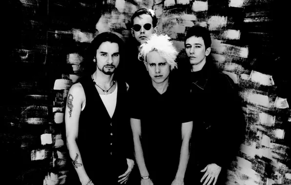 Картинка Depeche Mode, Martin Gore, Dave Gahan, Andy Fletcher, SOFAD, Alan Wilder, Songs Of Faith And …