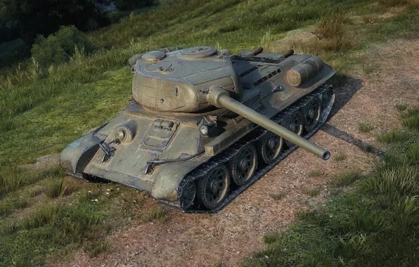 СССР, Средний танк, Опытный танк, Т-34М-54