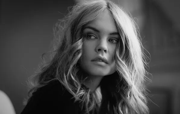Girl, beautiful, model, sweet, long-haired, charming, Anastasia Shcheglova