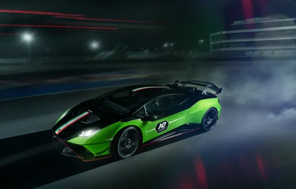 Lamborghini, supercar, speed, Huracan, Lamborghini Huracan STO SC 10° Anniversario