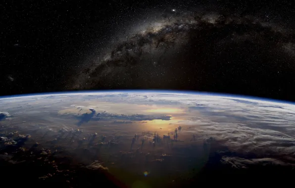 Картинка earth, beautiful, Milky, hd planet