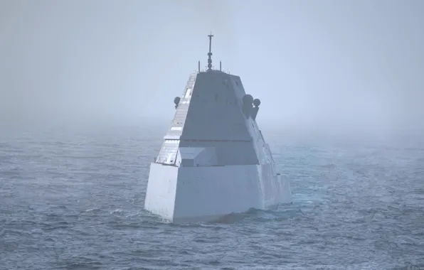 Эскадренный, миноносец, DDG-1000, USS Zumwalt