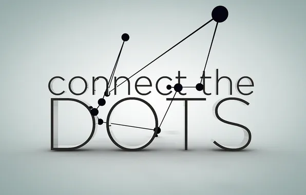Линии, точки, dots, соединение, connection