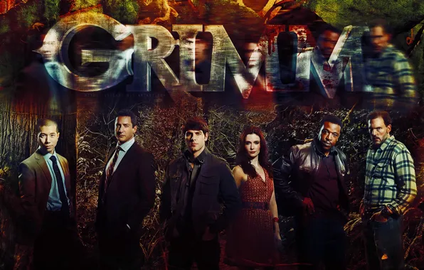 Обои Сериал, Serial, Дэвид Джунтоли, David Giuntoli, Гримм, Grimm.