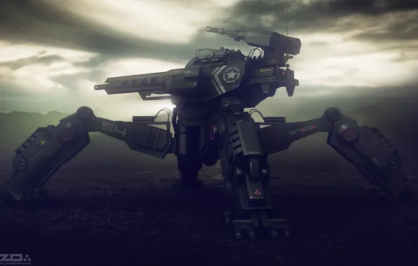Машина, оружие, Mech concepts