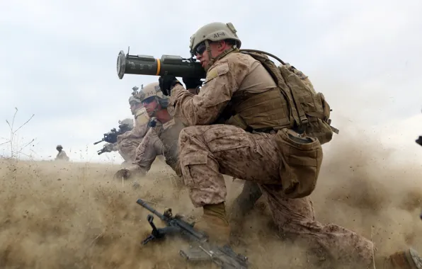 Картинка оружие, солдаты, United States Marine Corps
