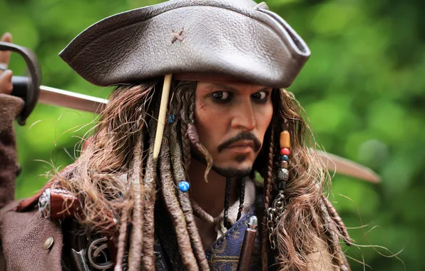 Картинка young, johny depp, warrior, jack sparrow, black pearl