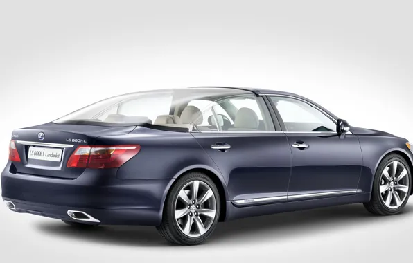 Lexus, седан, LS600HL, landaulet