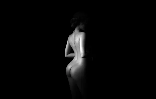 Девушка, Попа, Тело, Girl, Спина, Попка, Ягодицы, Эротика