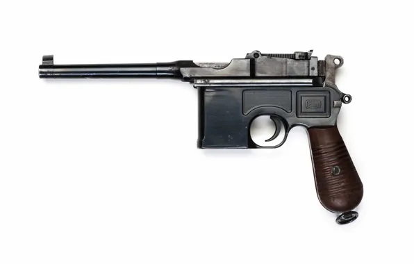 Картинка пистолет, «Маузер», магазинный, Mauser C96