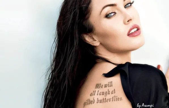 Глаза, девушка, fox, megan, меган, фокс