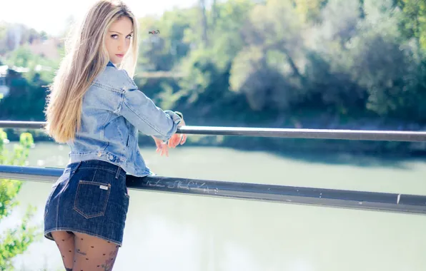 Девушка, поза, Monica C