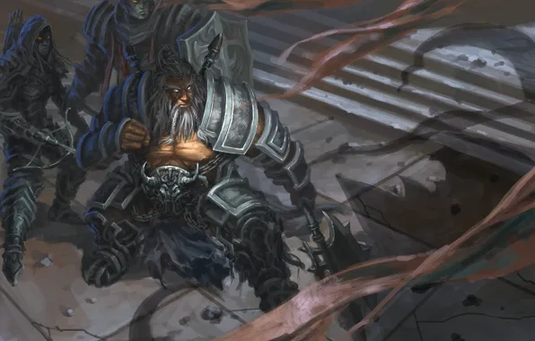 Diablo 3, demon hunter, barbarian, reaper of souls