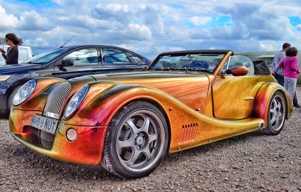 Картинка hdr, Morgan, sports car, Morgan Aero 8