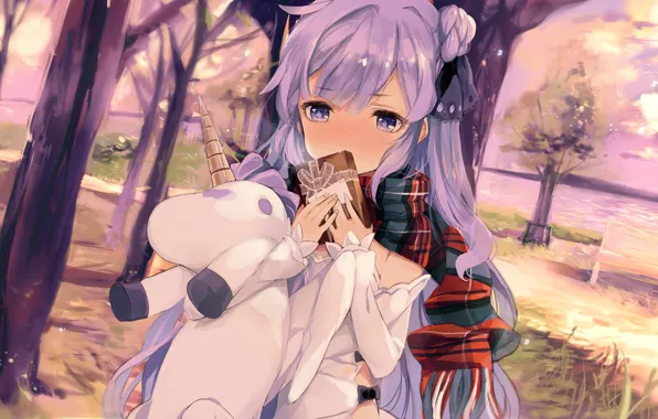 Игрушка, аниме, девочка, Azur Lane