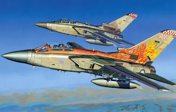 ВВС Великобритании, Air Defence Variant, всепогодный дальний перехватчик, Panavia Tornado ADV
