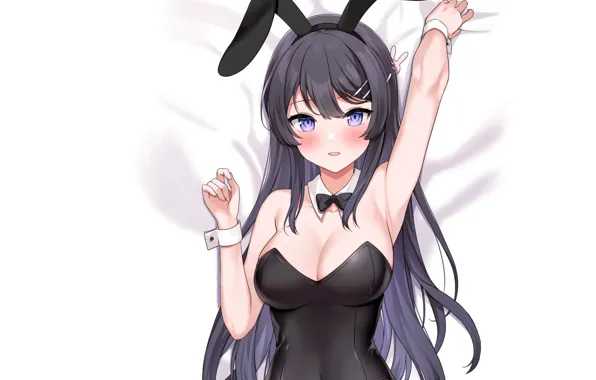 Girl, sexy, rabbit, anime, pretty, babe, usagi, bunny suit
