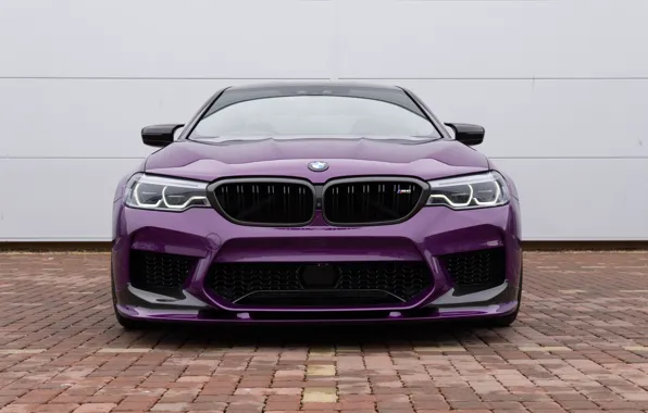 Картинка BMW, Purple, Face, Sight, F90