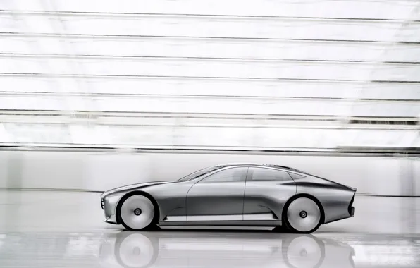 Картинка Mercedes-Benz, в движении, 2015, Intelligent Aerodynamic Automobile, Concept IAA