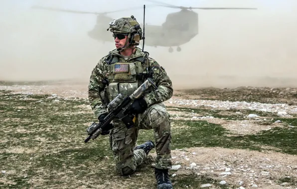 Картинка Afghanistan, CH-47 Chinook, United States Spec Ops