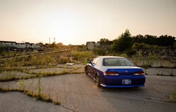 Картинка пустырь, honda, синяя, хонда, blue, prelude