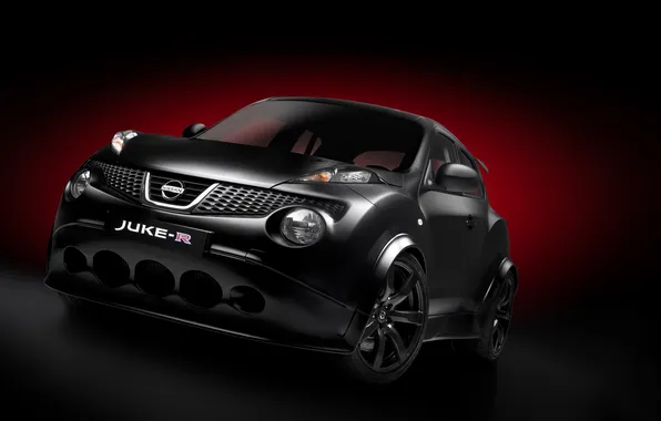 Nissan, 2011, черный кузов, Nissan Juke-R Concept, Juke-R Concept