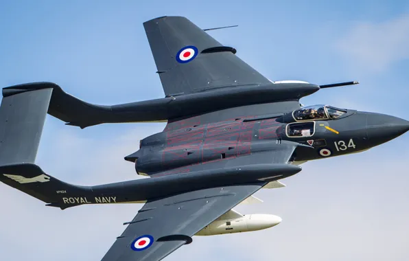 Картинка Истребитель, RAF, Royal Navy, Sea Vixen, de Havilland Aircraft Company, de Havilland DH.110 Sea Vixen
