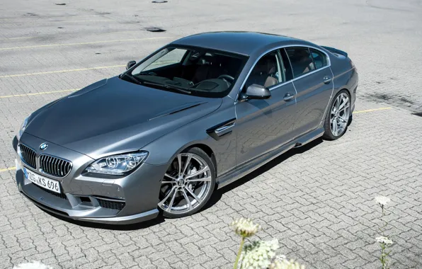 Картинка серый, диски, BMW 6-Series