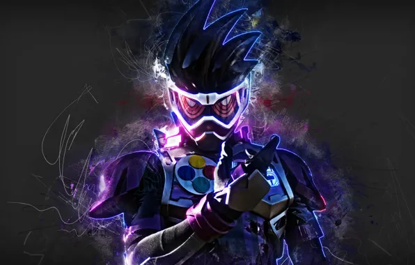 Картинка фон, colors, маска, man, hair, suit, Kamen Rider
