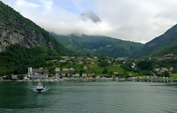 River, nature, lake