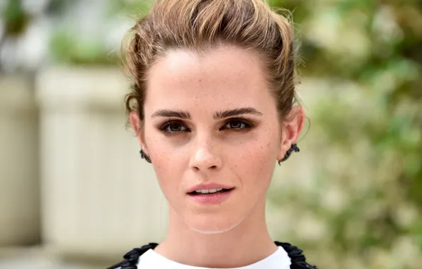 Макияж, актриса, Эмма Уотсон, Emma Watson, model, hair, фотомодель, actress