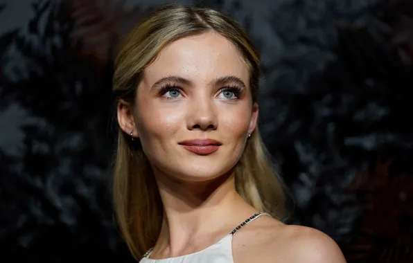 Взгляд, девушка, лицо, актриса, Freya Allan
