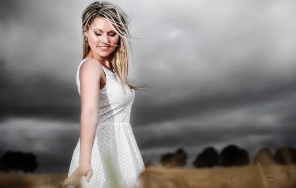 Картинка лето, девушка, Géraldine