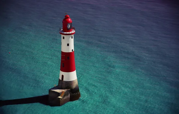 Seaside, shadow, lighthouse
