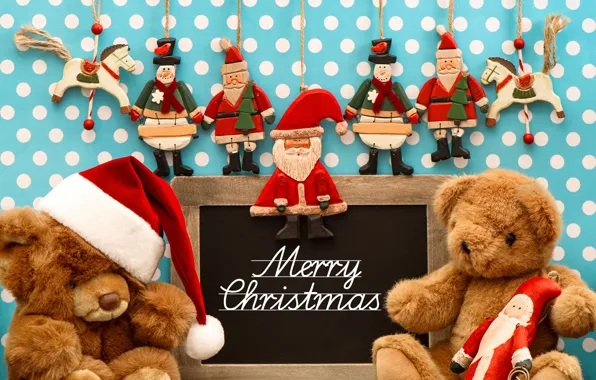 Картинка шарики, украшения, праздник, Новый Год, Рождество, Christmas, New Year, teddy bear