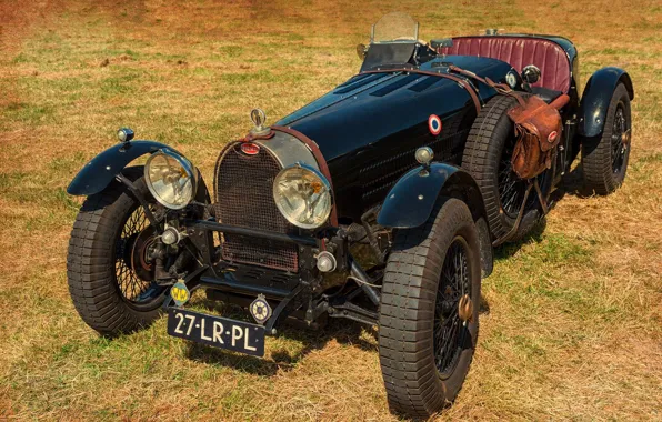 Картинка ретро, Bugatti, раритет, Bugatti Type 35, 1924-1931, Pur Sang